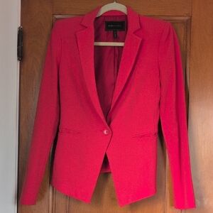 BCBGMaxAzria Hot Pink Single-Button Blazer